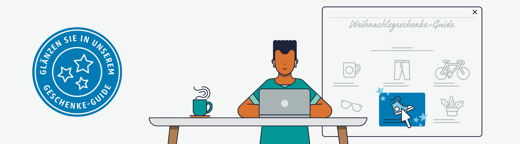 Stellen Sie Ihre Produkte im nächsten Geschenke-Guide von Amazon Pay vor Stellen Sie Ihre Produkte im nächsten Geschenke-Guide von Amazon Pay vor