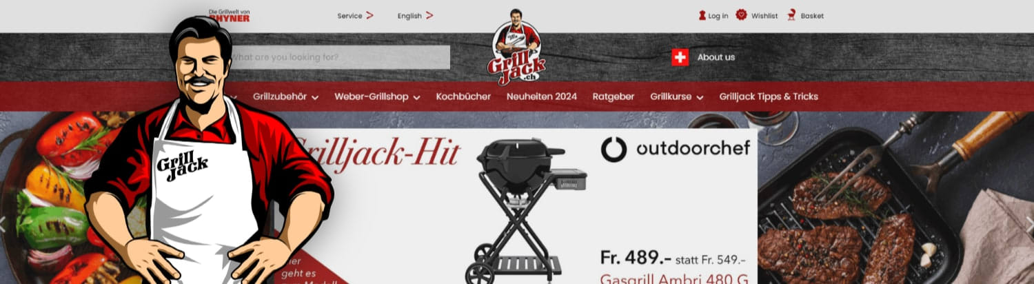 Case study: Innovative webshop solution for Grill Jack Case study: Innovative webshop solution for Grill Jack
