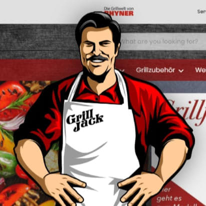 Case Study: Innovative Webshop-Lösung für Grill Jack