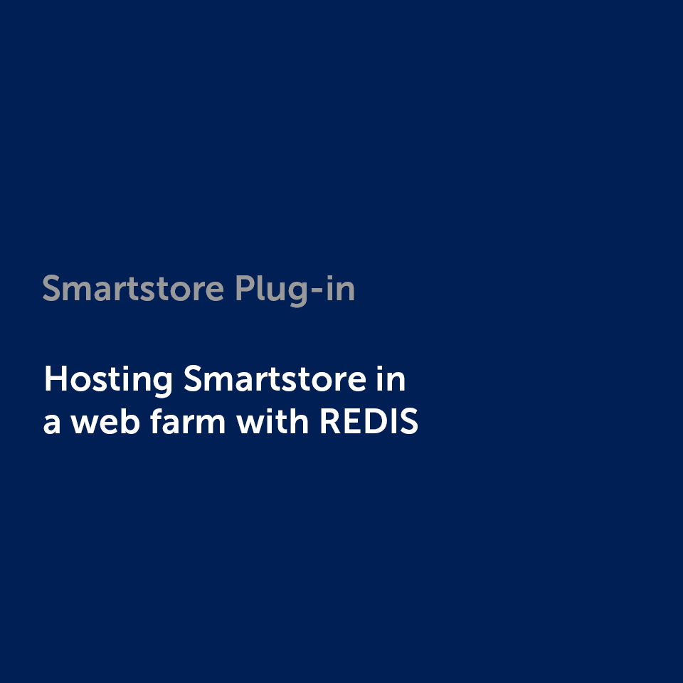 Plug-in: Hosting Smartstore in a web farm with REDIS