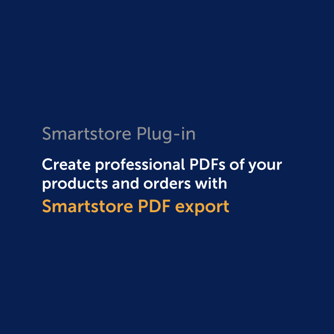 Plug-in: Generate catalogs from your online shop with PDF Export