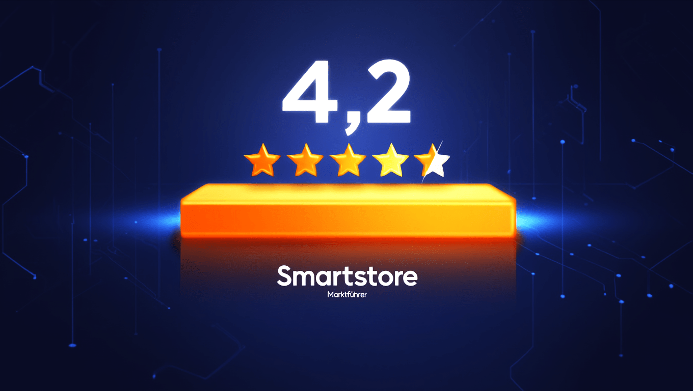 4.2 stars for Smartstore: What the e-commerce benchmark reveals about real quality