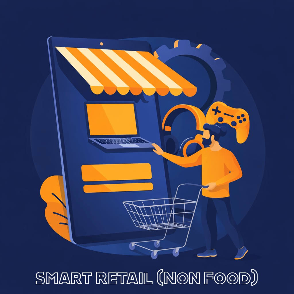 Smart Retail (Non-Food): Omnichannel Processes, Smart Checkout & RFID