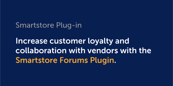 Plug-in: Enhance Customer Engagement and Vendor Collaboration with the Smartstore Forum Plugin